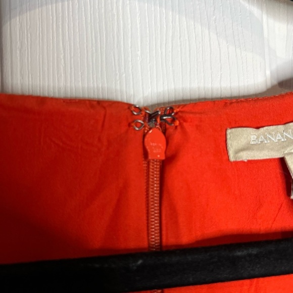 Banana Republic Women’s orange sleeveless dress - Size 12 - Picture 6 of 7